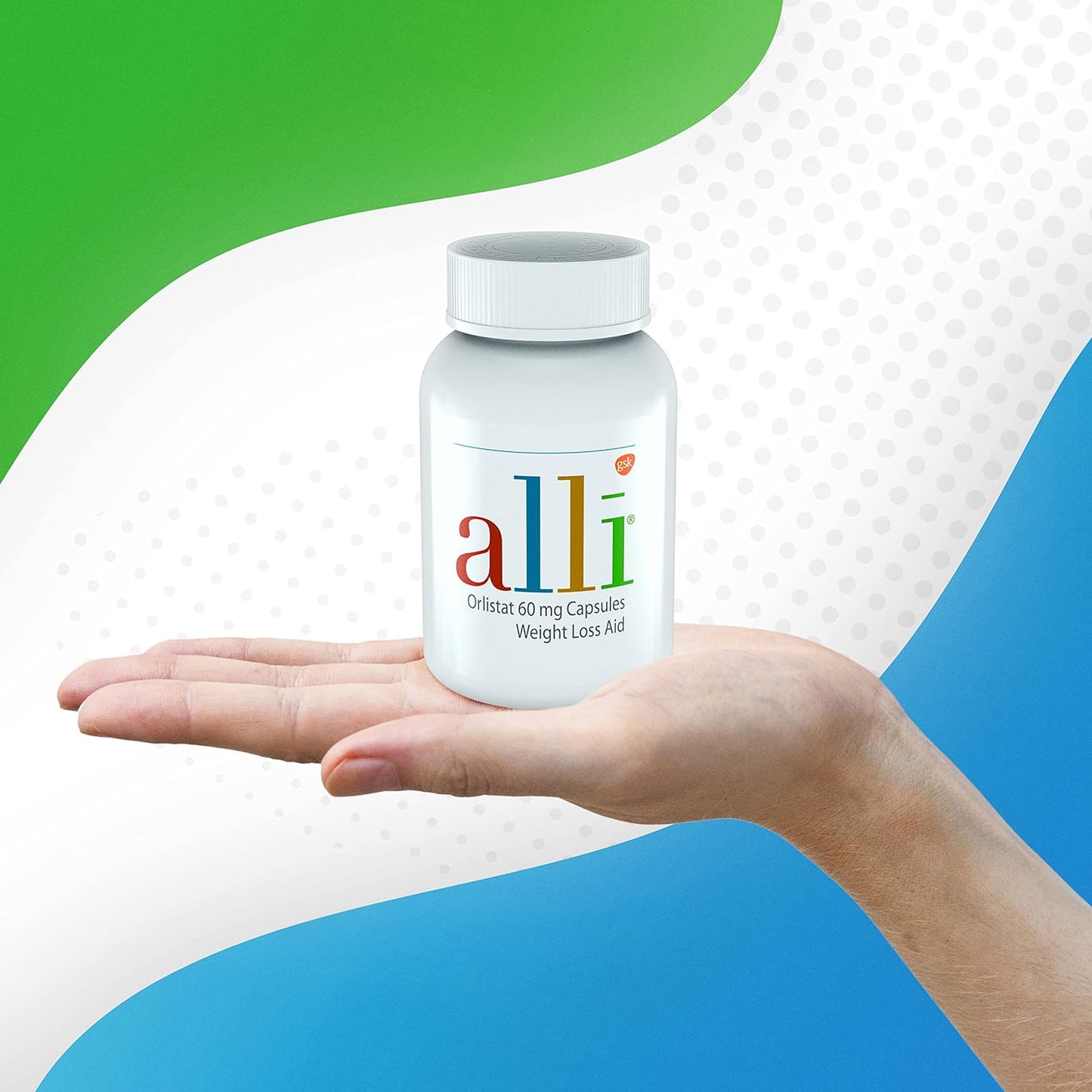 Non Prescription Weight Loss Aid, 120 Count Refill Pack,60 mg Capsules